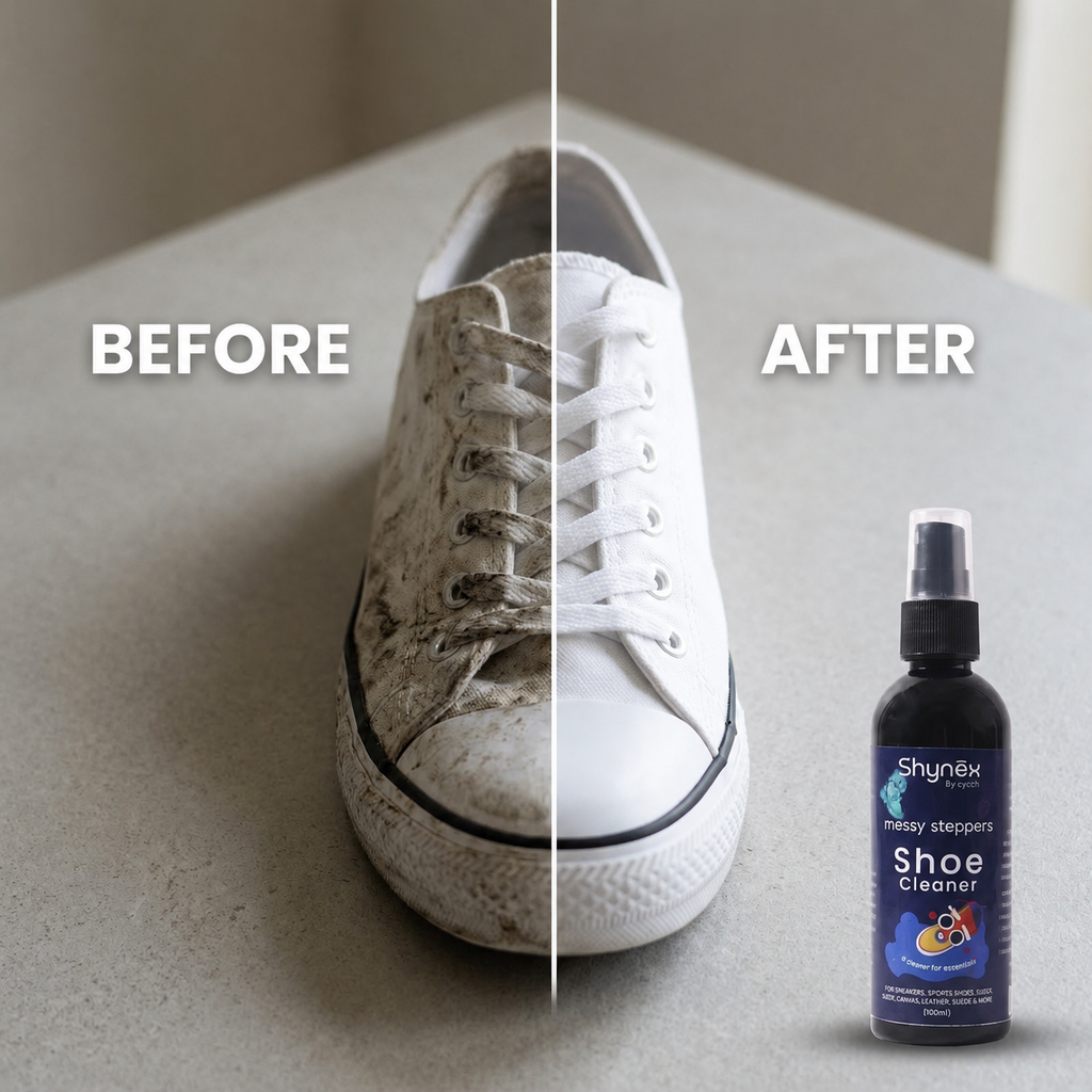 Messy Steppers Shoe Cleaner Spray - (120ml  1 Pc)