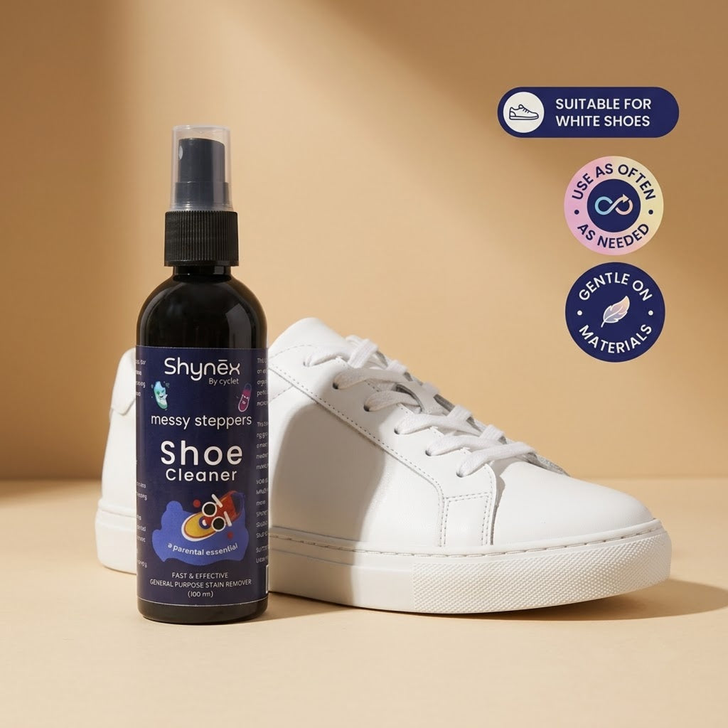 Messy Steppers Shoe Cleaner Spray - (120ml  1 Pc)